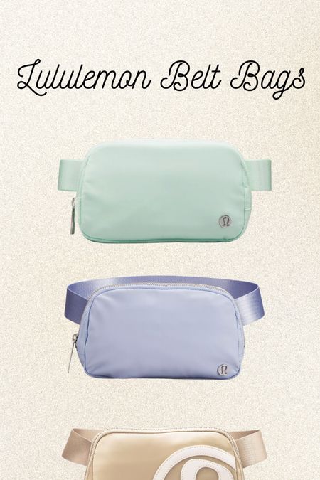 Lululemon Belt Bags

#lululemon #beltbag

#LTKunder50 #LTKFind #LTKstyletip