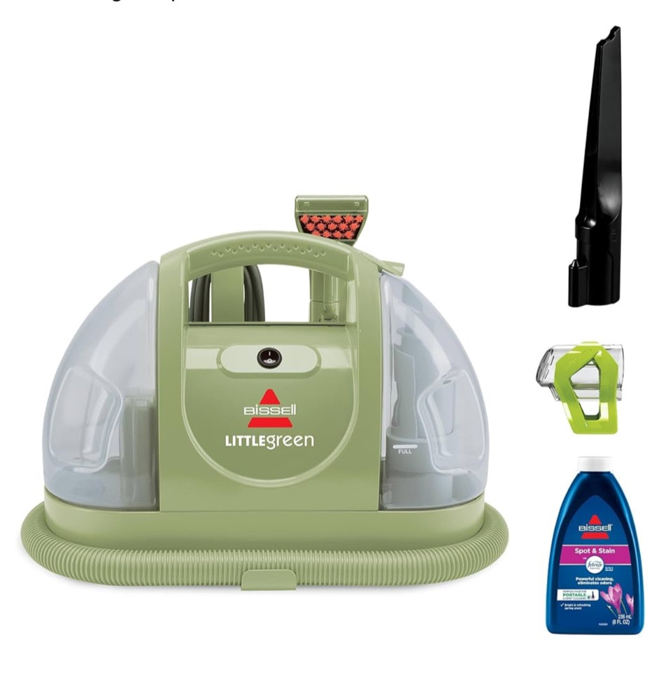 Bissell Little Green - the best stain remover! 

#LTKSaleAlert #LTKKids #LTKHome