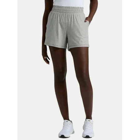 Athletic Works Women s and Women s Plus ButterCore Soft Performance Gym Shorts Sizes XS-4X | Walmart (US)