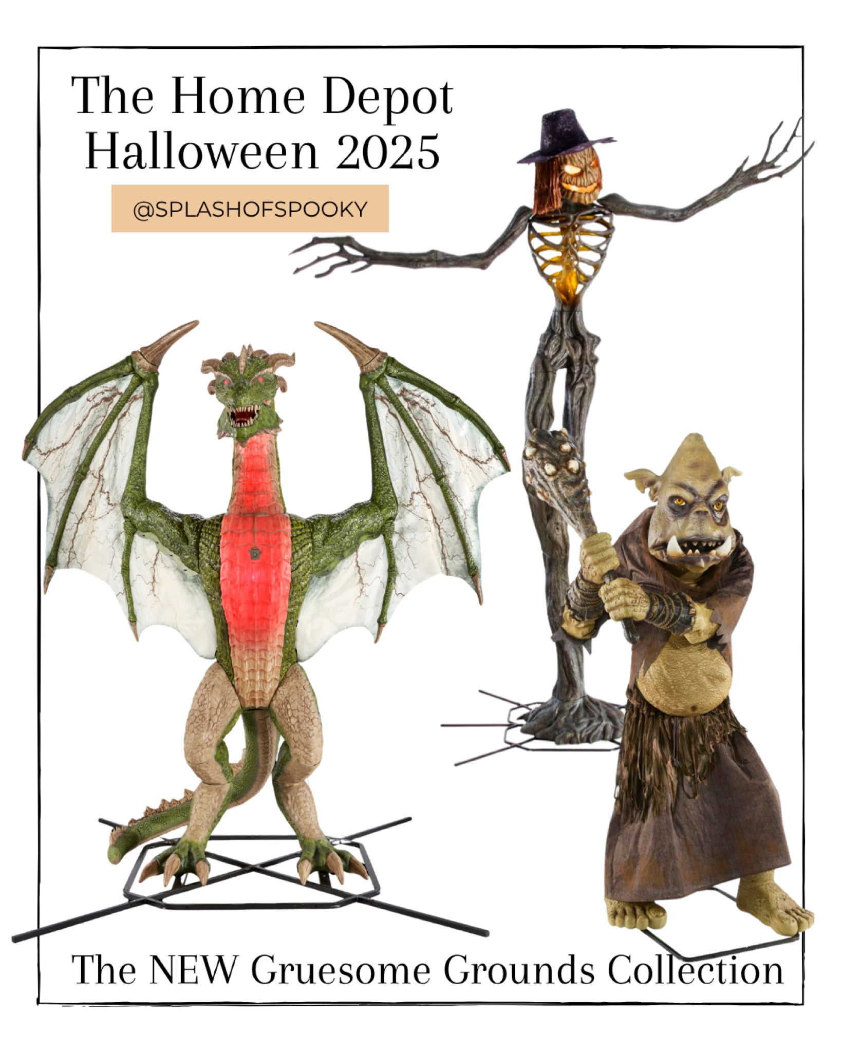 🎃✨ CODE ORANGE: HOME DEPOT HALLOWEEN IS HERE ✨🎃

The 2025 Home Depot Halloween collection has officially arrived with new outdoor Halloween decorations, giant skeletons, spooky inflatables, and animatronics. The fan-favorite 12-ft. Giant Skeleton is back at $299, along with new showstoppers like a 15-ft. Worricrow, 8-ft. Wyvern, and oversized Skelly Dog and Cat. Perfect for creating the ultimate Halloween yard display. Shop my top Home Depot Halloween picks here. 

#LTKHome #LTKSeasonal #LTKautumn