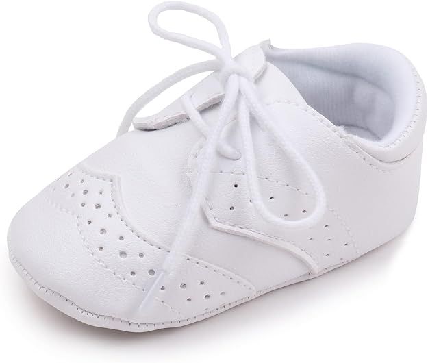 Methee Infant Baby Boys Girls Walking Shoes, Soft Sole Non-Slip First Walker Shoes Newborn Crib S... | Amazon (US)