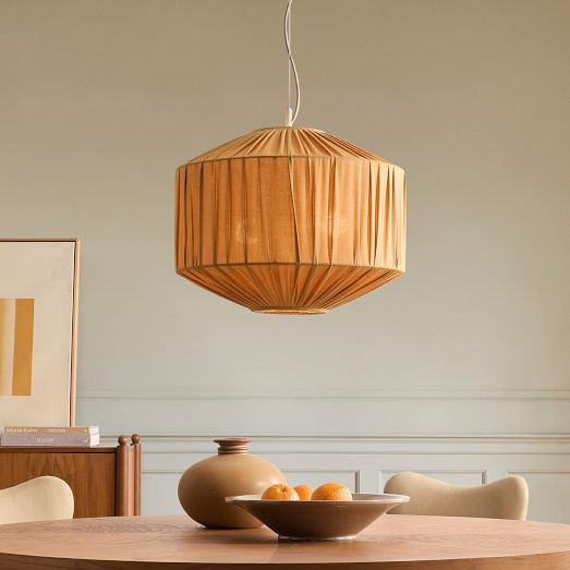 Pierce & Ward Fabric Pendant (20") | West Elm (US)