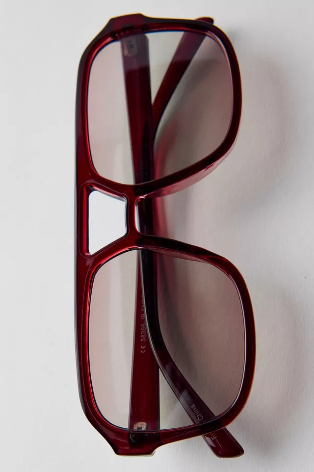 Harley Aviator Sunglasses in Brown, Men's at Urban Outfitters | Urban Outfitters (US and RoW)