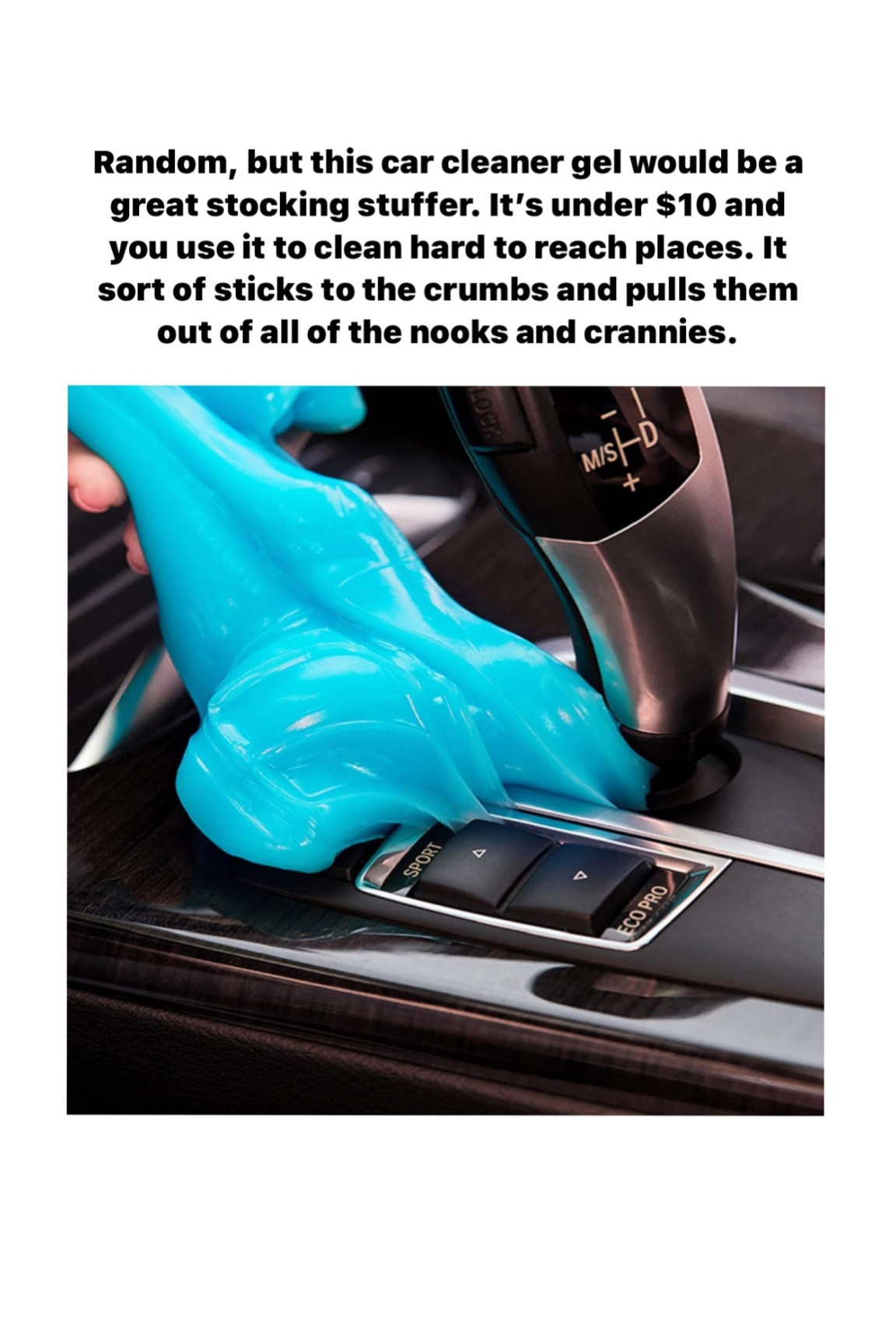 Stocking stuffer idea from Amazon! This car cleaning gel is under $10.

#LTKGiftGuide #LTKSeasonal #LTKHoliday