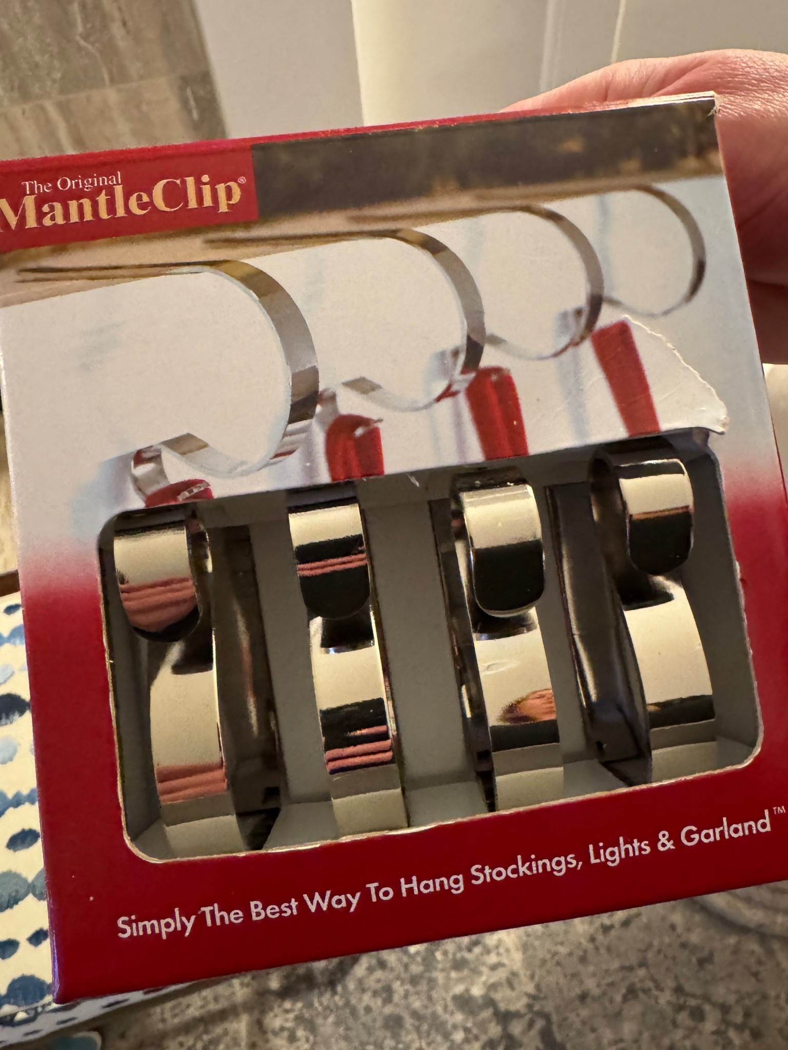 Holiday decorating made effortless! 🎄 My go-to mantle clip is practically invisible, yet strong enough to hold stockings, garland, and lights without damaging your mantle. A total game changer for a clean and polished look. These also hold the weight of a stocking much better than the kind you set up on a mantle!

#MantleDecor #HolidayHome #StockingStyle #ChristmasDecor 

#LTKHome #LTKHoliday #LTKSeasonal
