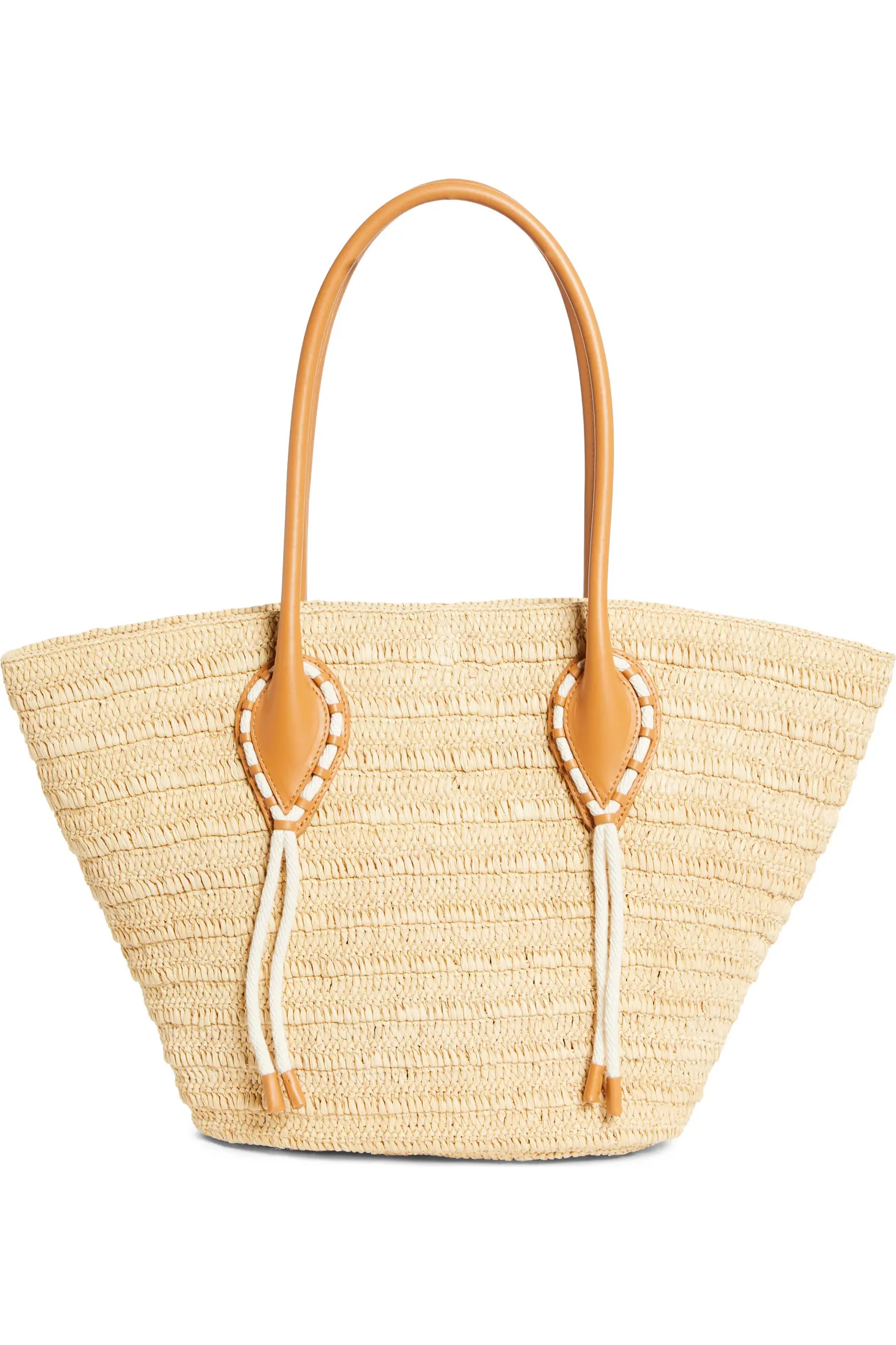 Christian Louboutin Large Woven Raffia Basket Tote (Women) | Nordstrom | Nordstrom
