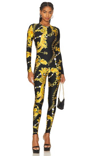 Black & Gold Jumpsuit in Black & Gold | Revolve Clothing (Global)