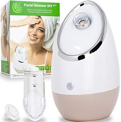 Facial Steamer SPA+ by Microderm GLO - Best Professional Nano Ionic Warm Mist, Home Face Sauna, P... | Amazon (US)