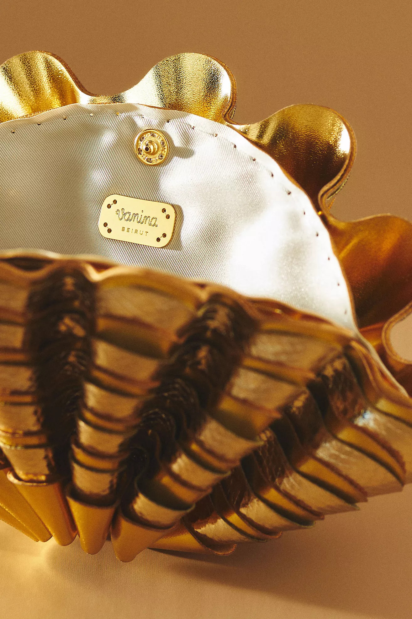 Vanina Sable Mouvant Clutch | Anthropologie (US)