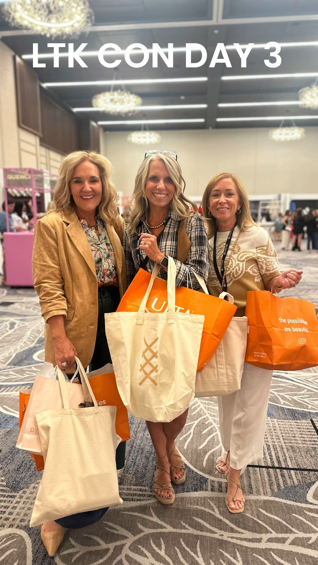 Another great day at LTK con. Feeling inspired and exhausted.
My outfits and some of the swag that we received from the brands are linked below 
Bloomingdale’s has given me a code for 15% off most beauty from  9/8 through 9/13 LTKCON15

#LTKSaleAlert #LTKOver40 #LTKCon
