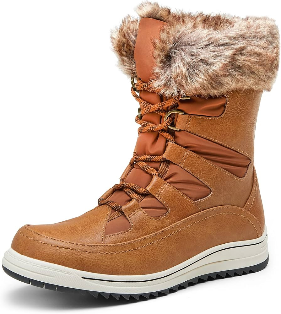 Vepose Women's 966 Winter Boots | Snow Boots for Women Waterproof | Amazon (US)