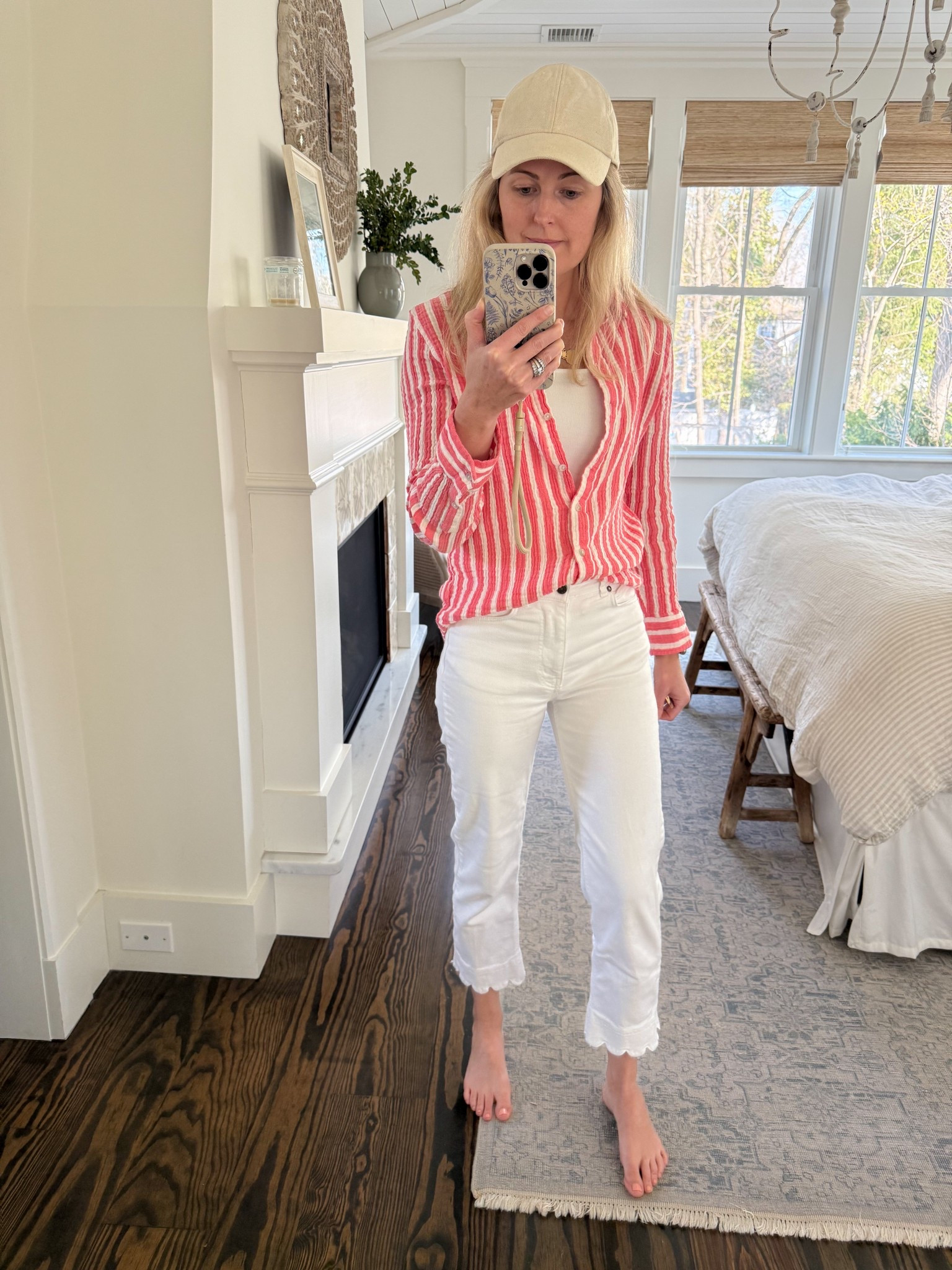 Bring on the spring vibes to chase all this dreary weather away! Size up in this top because it shrinks when you dry it. 

#LTKOver40 #LTKStyleTip #LTKFindsUnder100