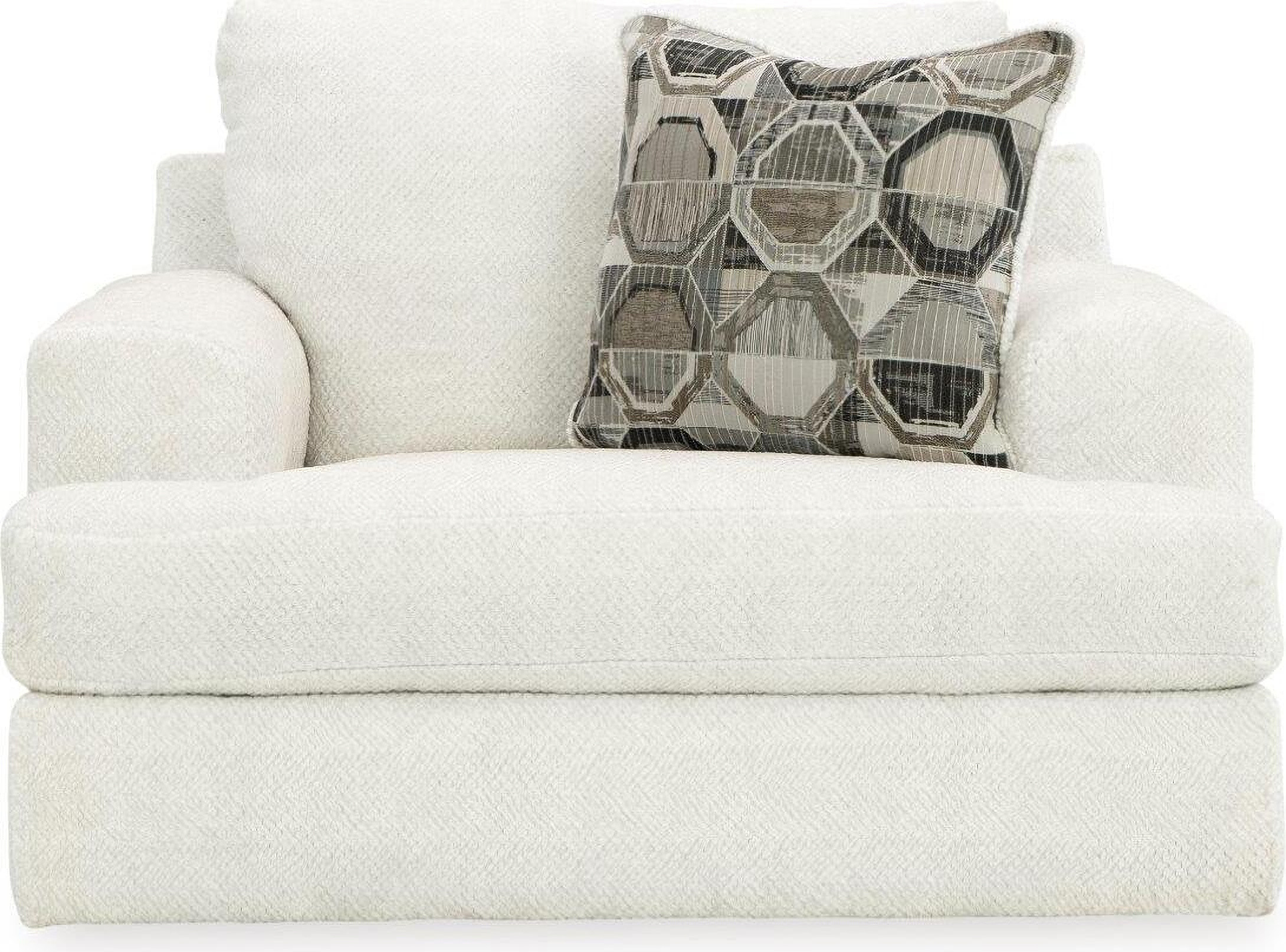 Karinne Chair and A Half In Linen | 1stopbedrooms