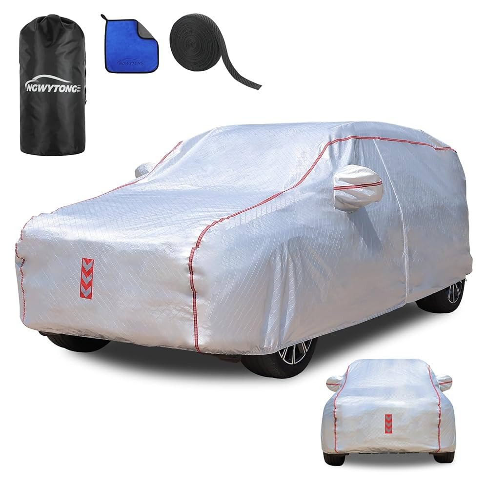 SUV Car Cover, 30 S Quick Install Underbody Wrap-Around Mount Car Cover Waterproof All Weather, f... | Amazon (US)