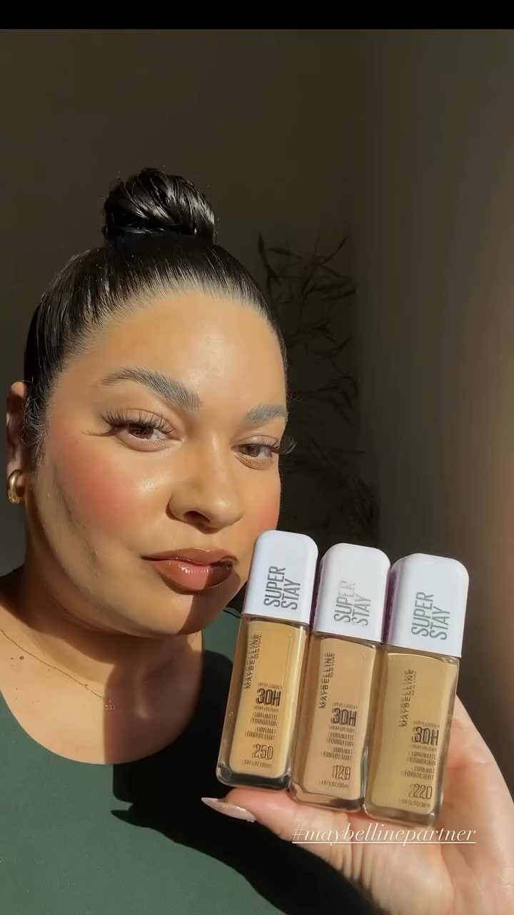 Finally got my hands on the @maybelline Super Lumi Matte shades and it did not disappoint! It’s lightweight, matte, and has that natural finish I always look for in a foundation. 10/10 recommend. #maybellinepartner

#LTKBeauty #LTKU