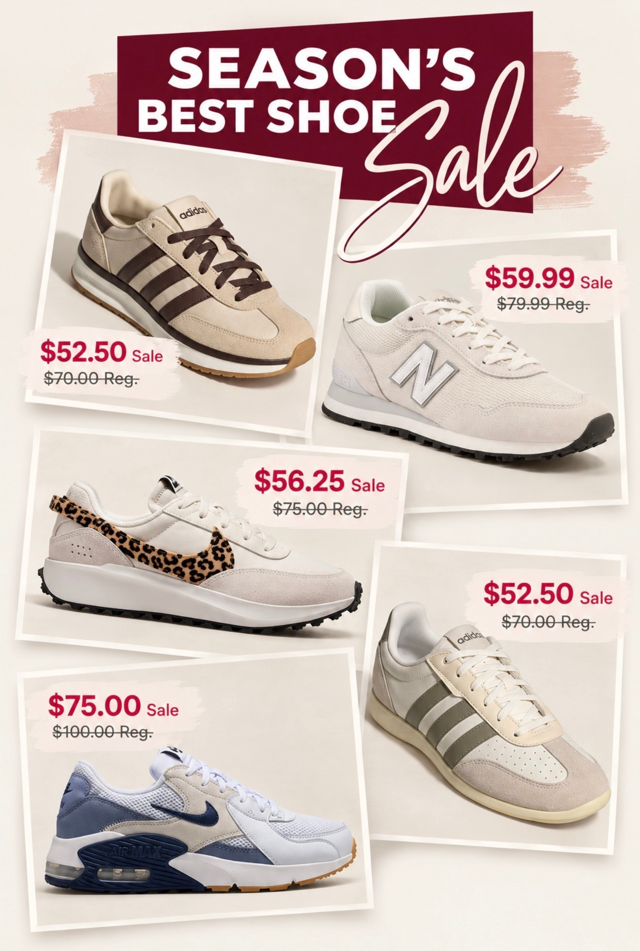 Kohl’s big shoe sale is LIVE!!! Athletic sneakers included.