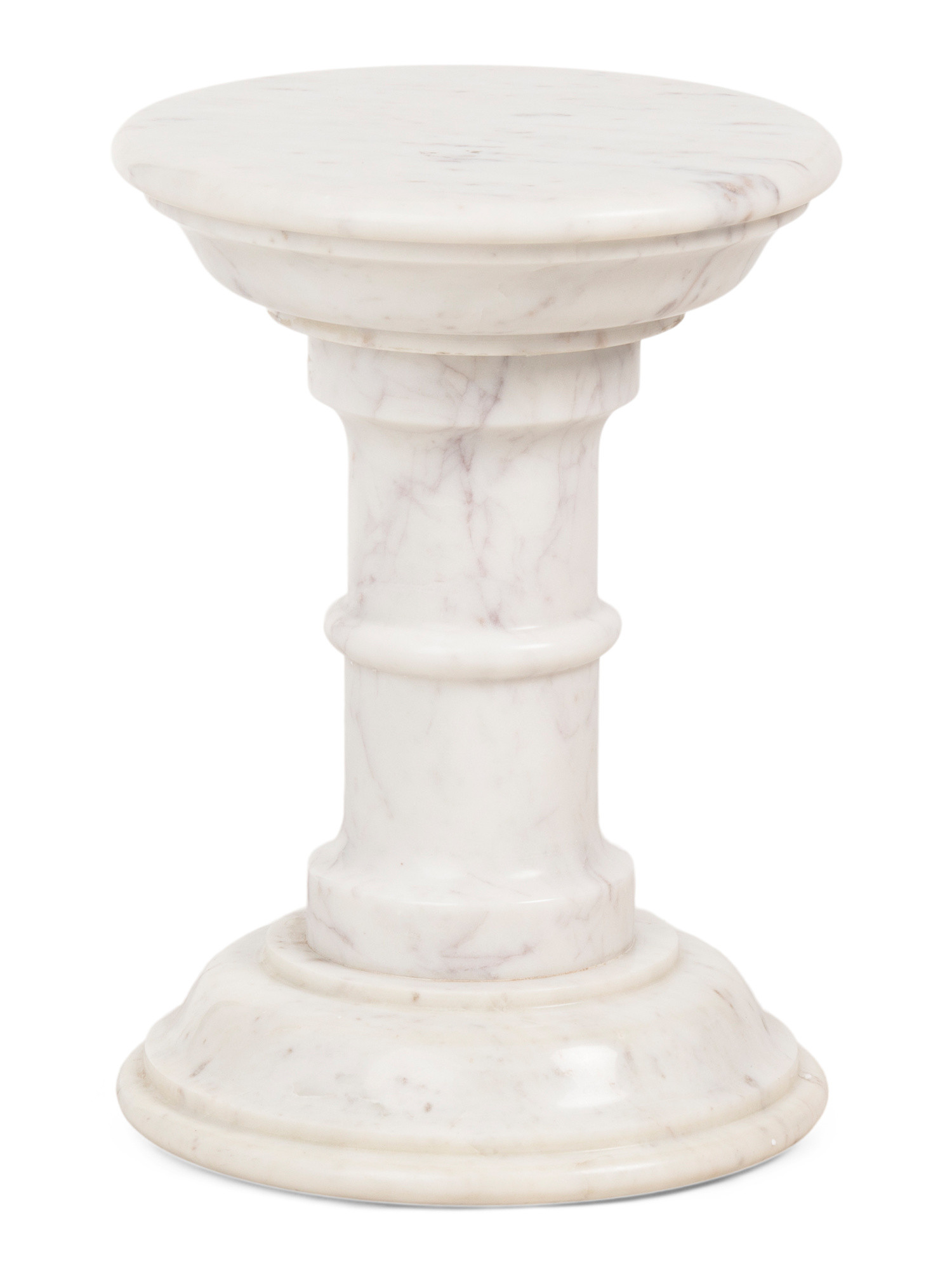 12x17 Solid Marble Cyprus Veined End Table | TJ Maxx