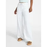 No Boundaries Mini Waist Wide Leg Pants, 31" Inseam, Women's XXS-XXL | Walmart (US)