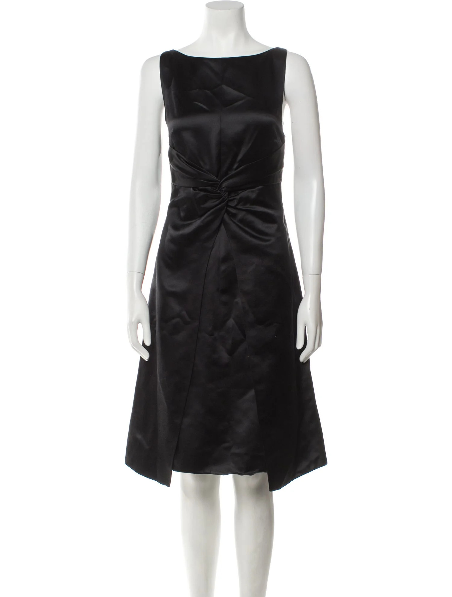 Silk Knee-Length Dress | The RealReal