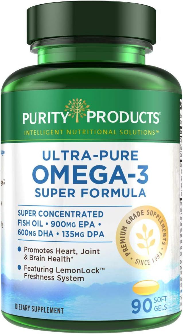 Purity Products - Ultra Pure Omega 3 Super Formula 90 Softgels | Amazon (US)