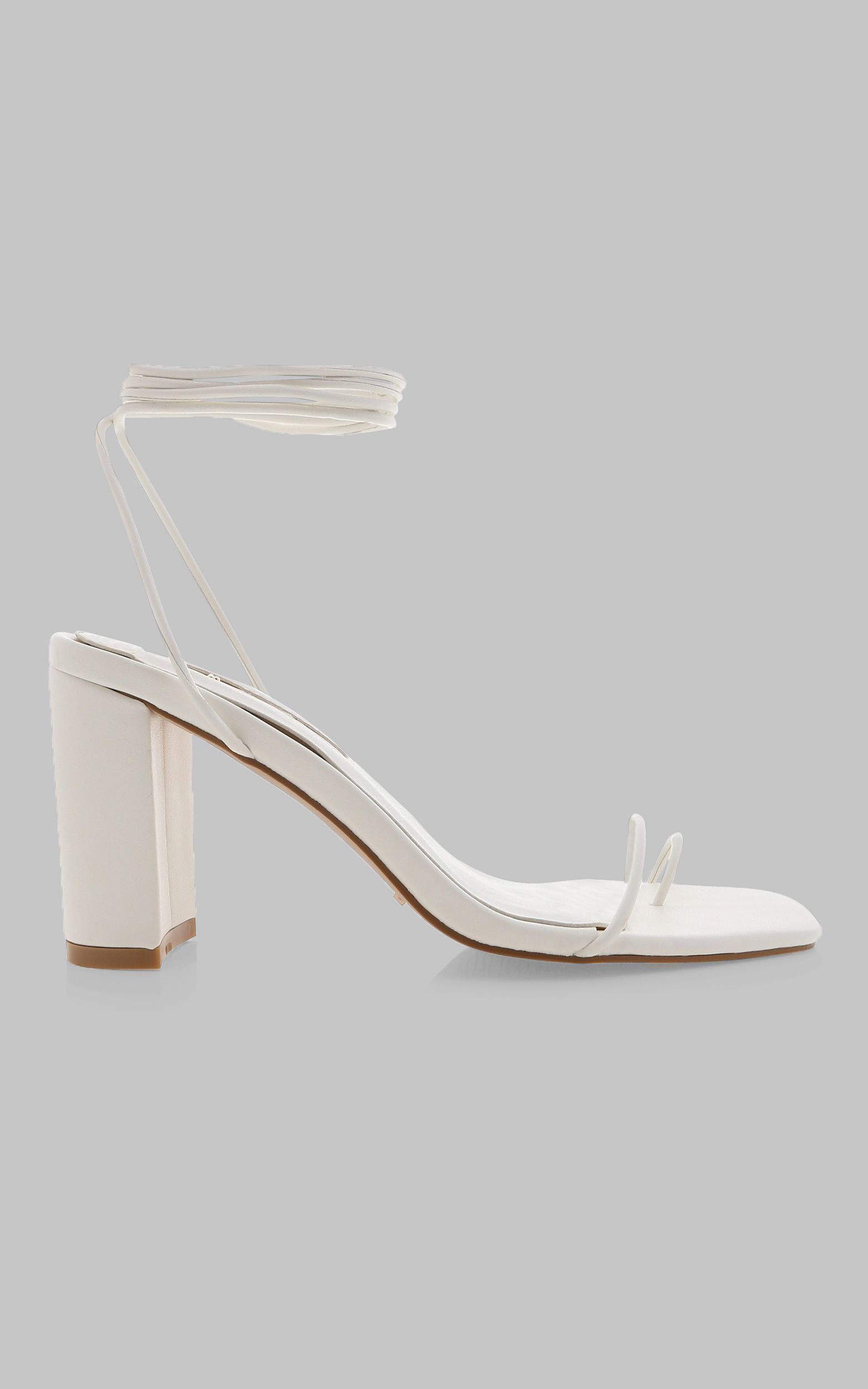 Billini - Cairns Heels in White | Showpo | Showpo - deactived