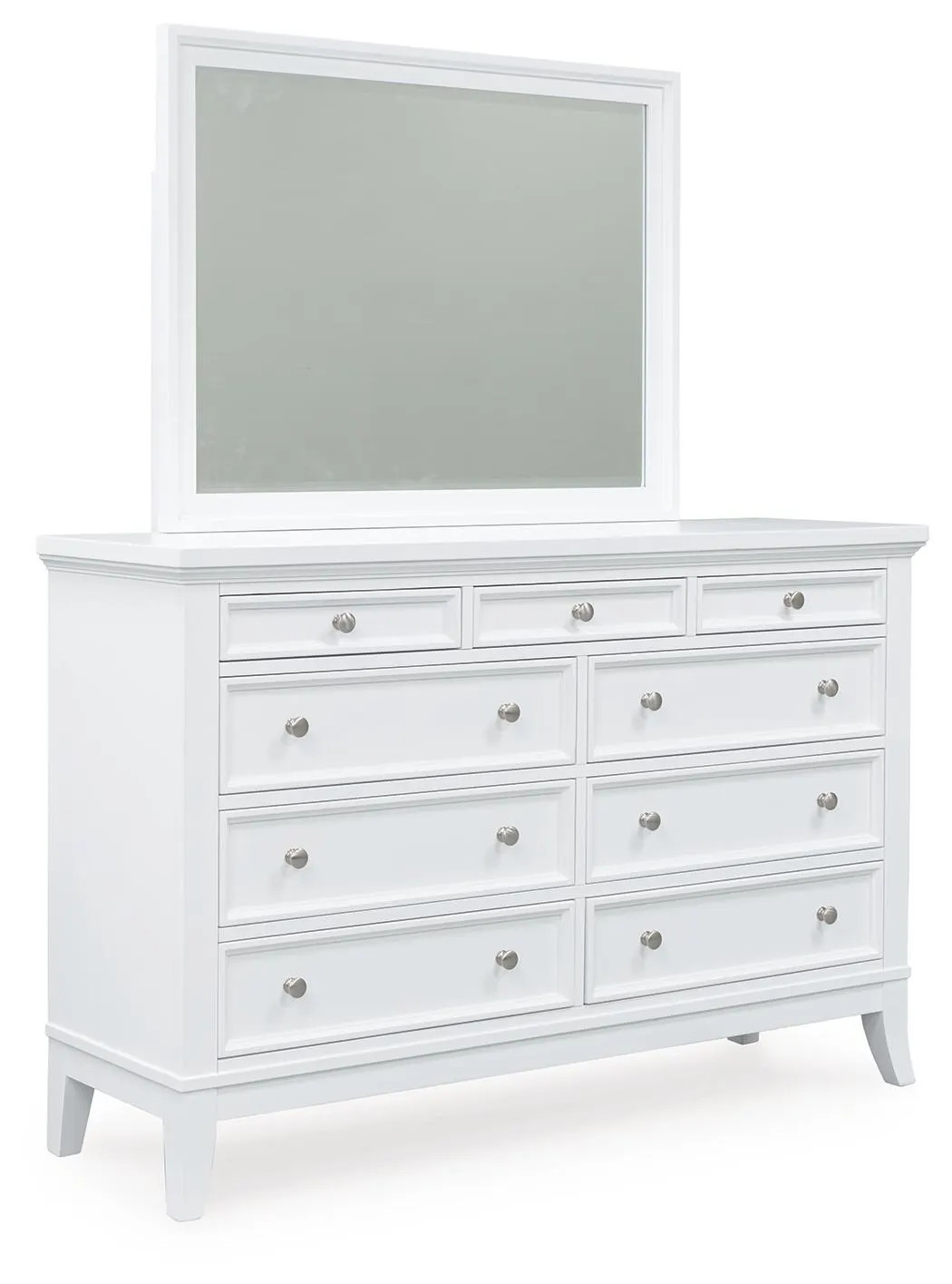 Trulani 9 Drawer Dresser and Mirror | Ashley | Ashley