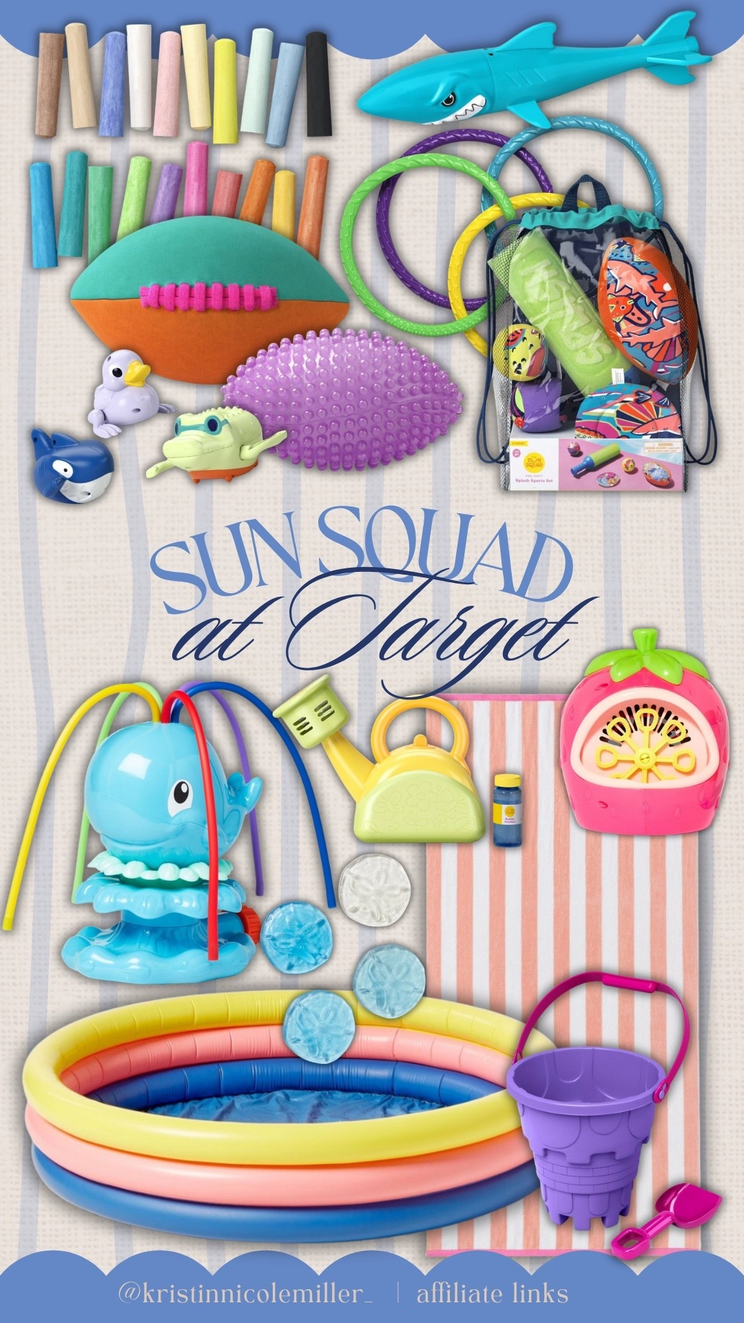 Sun squad summer toys at Target! So many cute options for the summer days ahead 🌞 

Seasonal kids family playing toys bubbles pool day beach outside outdoor 

#LTKKids #LTKmomlife #LTKSeasonal