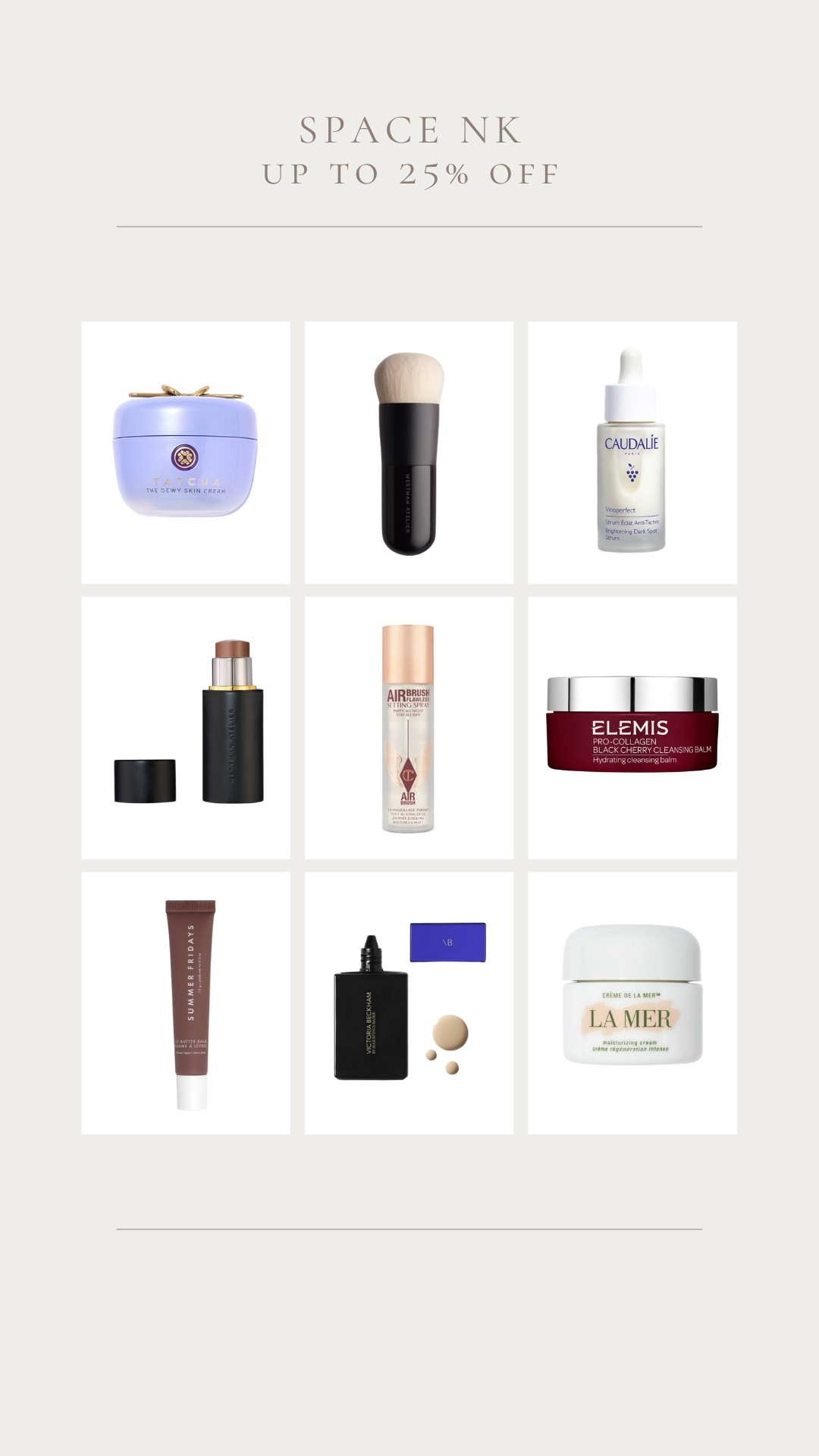 Space NK have up to 25% off this Black Friday 🖤 here are some of my classic favourites but also some new products I’m trying, make up, skincare, beauty 

#LTKbeauty #LTKCyberWeek