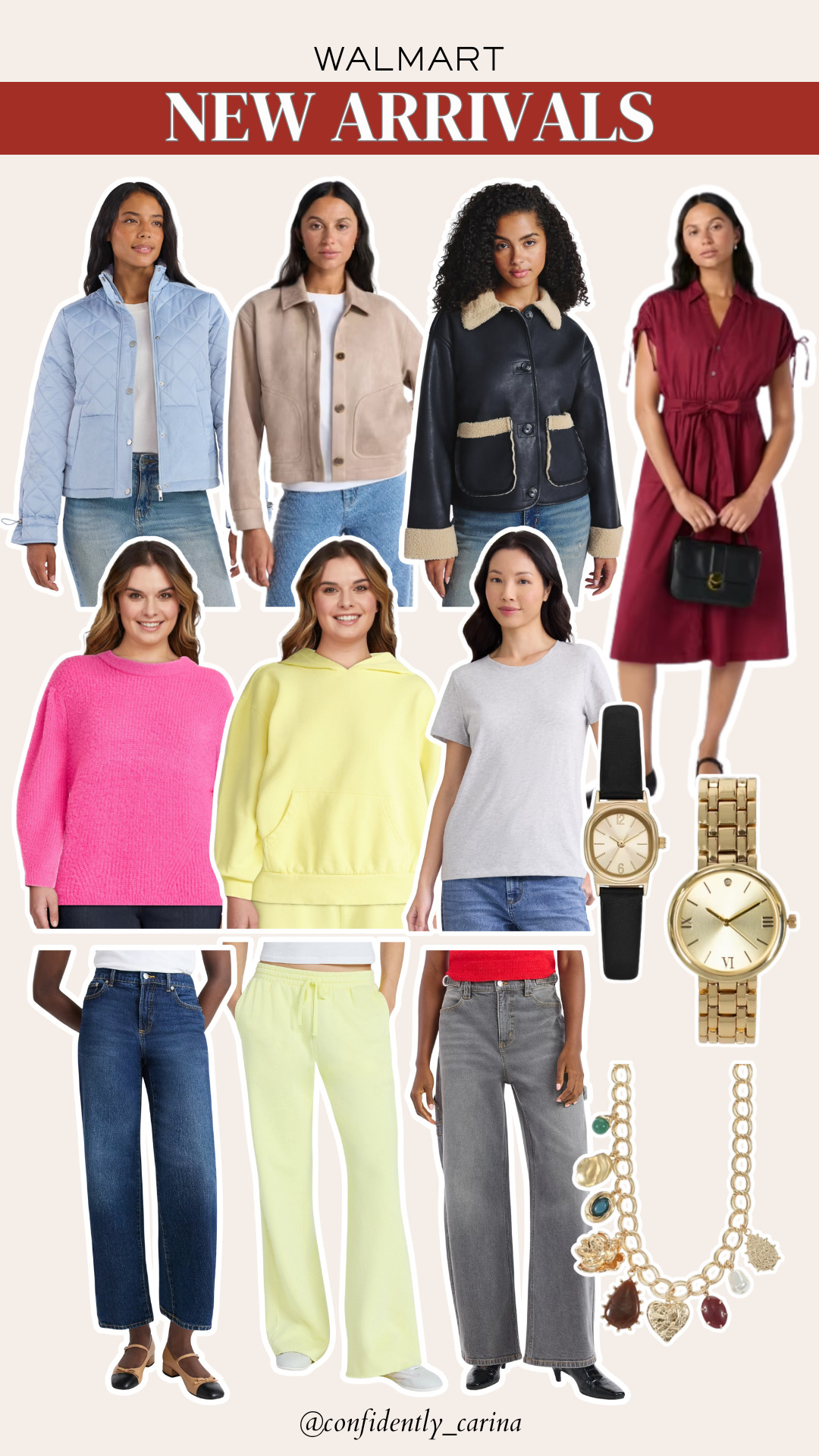New arrivals at Walmart!

midsize fashion | midsize | winter fashion | watches | midsize jeans 

 #LTKootd #LTKMidsize #LTKFindsUnder50