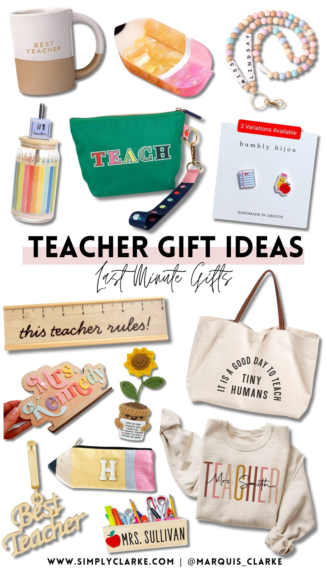 Last minute teacher gift ideas for teacher appreciation week or the end of the school year! So many great gift ideas for any teacher! 

#LTKGiftGuide #LTKSeasonal #LTKFindsUnder50