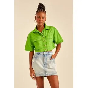 Saia Jeans Mini JEANS | OffPremium (BR)