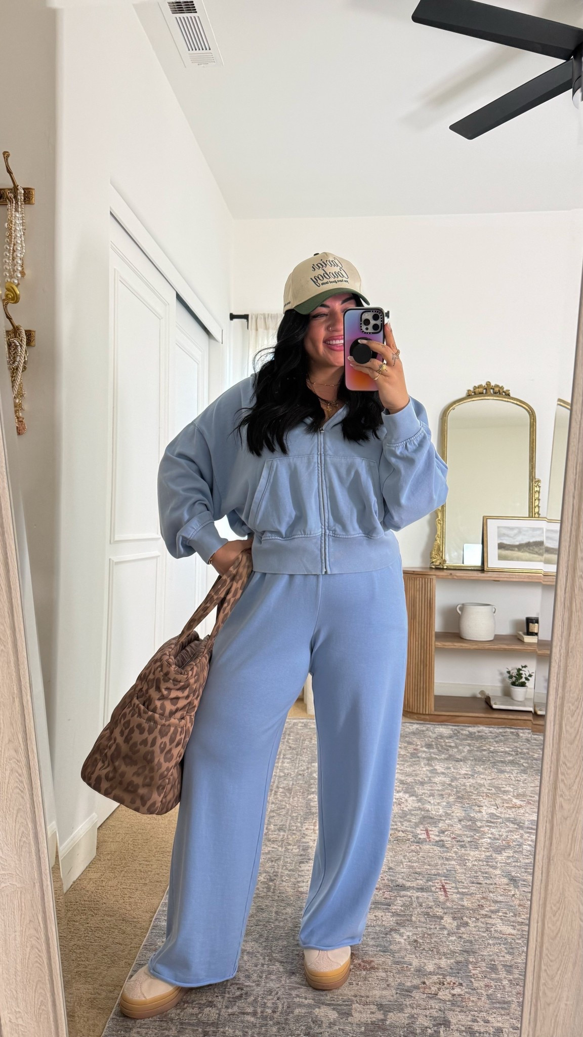 Im wearing a size Large for everything! 

Gap, gap finds, gap sets, two piece set, blue sets, loungewear, loungewear set, Tori block

#LTKHome #LTKgrwm #LTKootd
