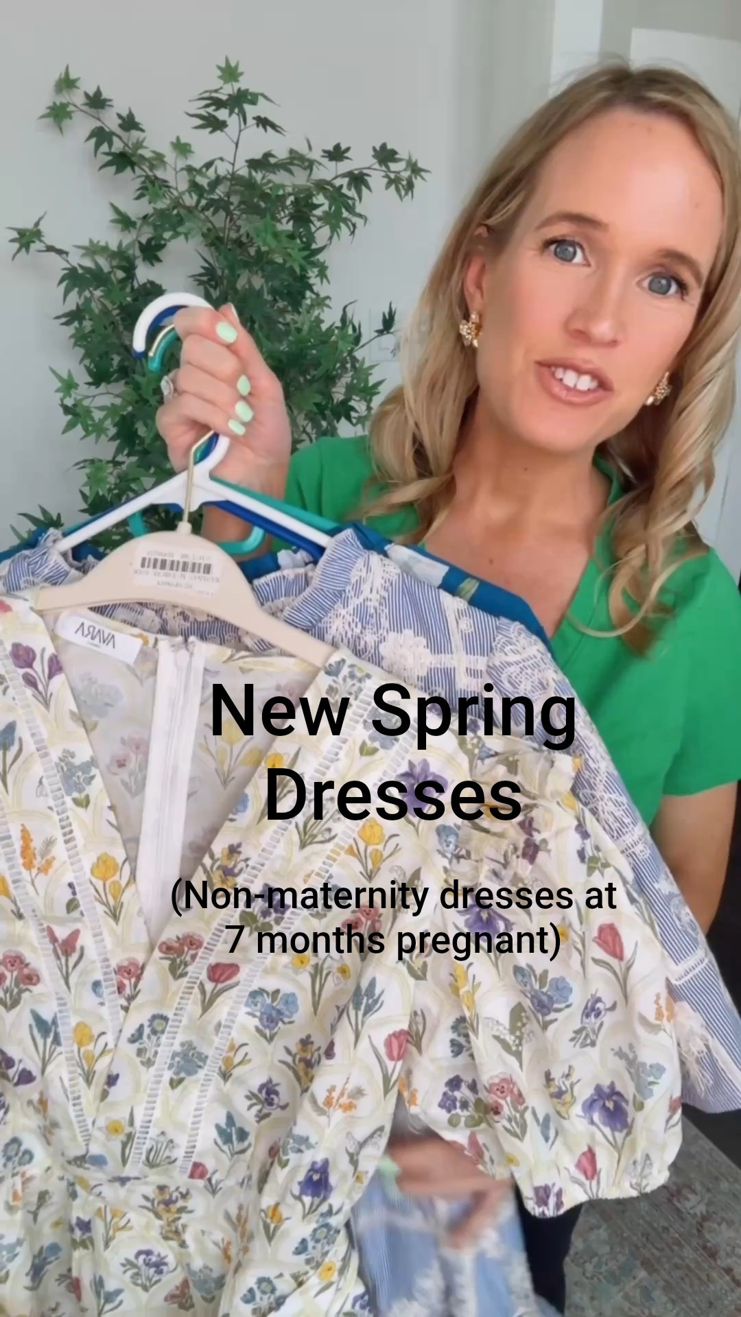 15% off code:  JOYFULLYSO works for all pictured dresses and denim jacket

Spring dresses to love! There’s are not maternity dresses but I’m currently 29 weeks pregnant - if you are pregnant read my sizing notes:

1. Belted floral dresses are really popular right now.  This option is fresh, flattering and has a light, flowy fabric. Wear this and you will instantly feel put together! This is not a style for a third trimester bump but is so cute and will be a favorite after the baby! Wearing a small. 
2. Loving this light blue and white dress with stitching that creates an elevated spring style. Wear this for everything from an everyday statement piece, to an Easter dress, to a wedding guest dress.  Wearing a small;  bump friendly. Runs big IMO.  
3.  White dresses in the warmer months are a favorite life hack because they can be styled in so many different ways. The styling options are truly endless! Love this with a denim jacket and ball cap too. Wearing a small;  bump friendly.  
4. Bold florals are very in this season. The style is extremely comfortable. I love the buttons down the middle and the pockets! Add the ribbon belt to create a slimming silhouette. Wearing a small; bump friendly. 

#LTKSeasonal #LTKBump #LTKWatchNow