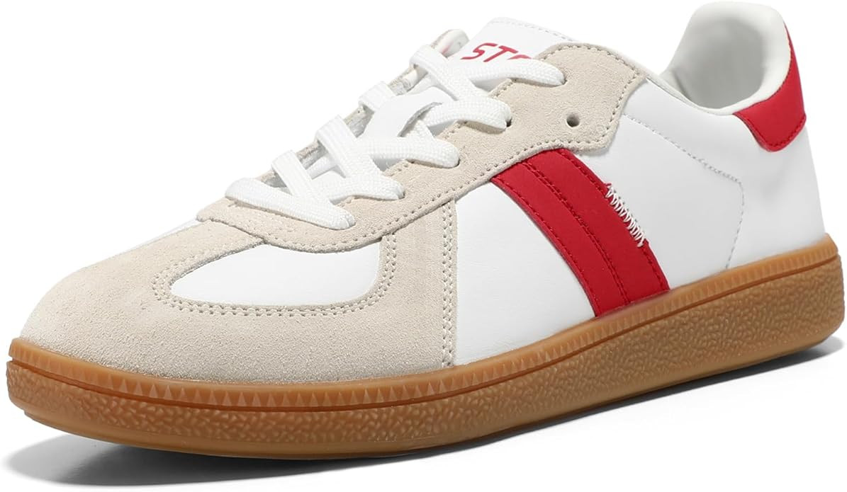 STQ Orthopedic Retro Low Top Sneakers Women Fashion Tennis Skate Shoes | Amazon (US)