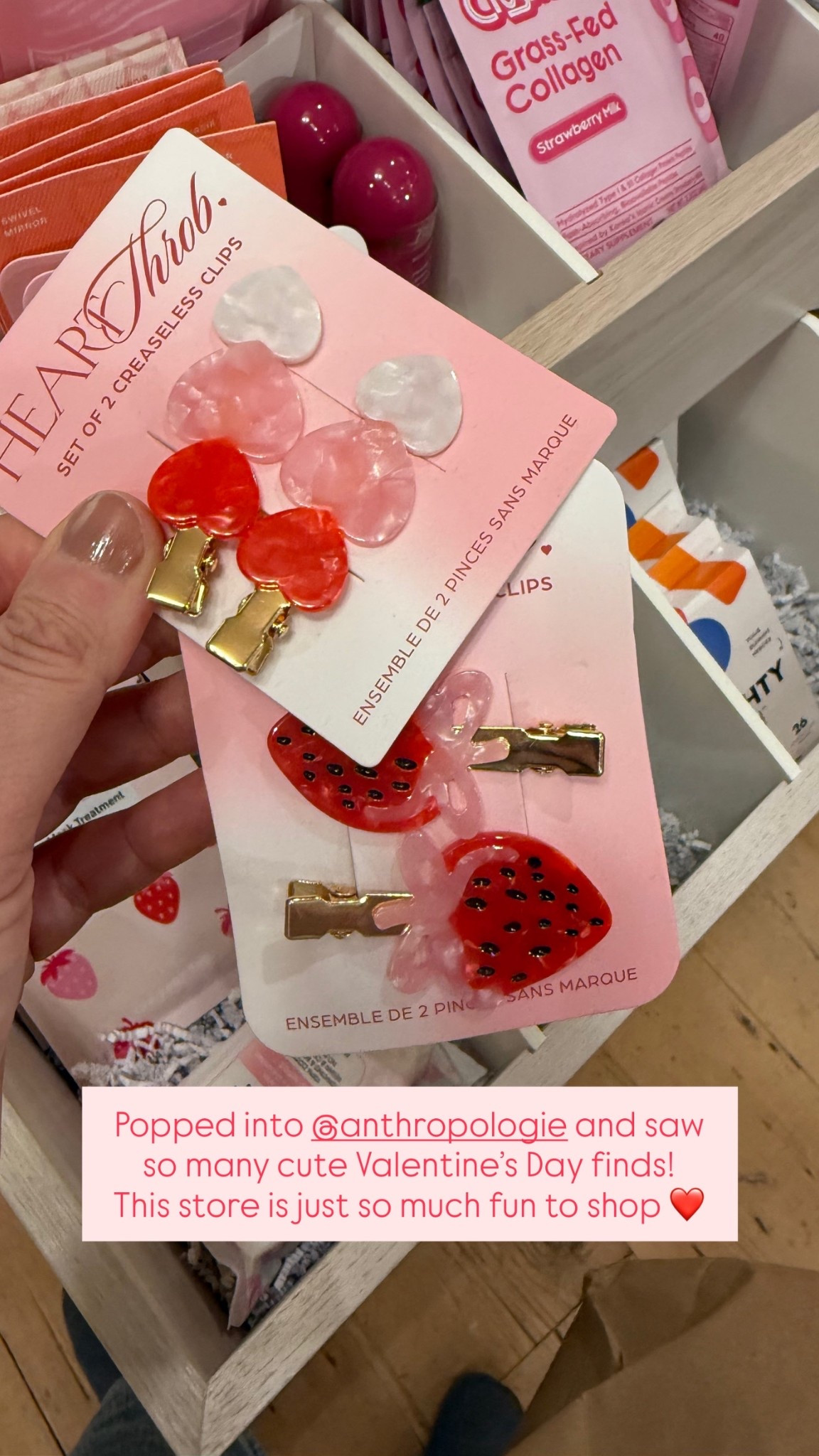 Popped into @anthropologie and saw so many cute Valentine’s Day finds! This store is just so much fun to shop ❤️ 

#LTKFindsUnder100 #LTKSeasonal #LTKselfcare