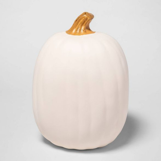 13" Carvable Plastic Halloween Pumpkin - Hyde & EEK! ...