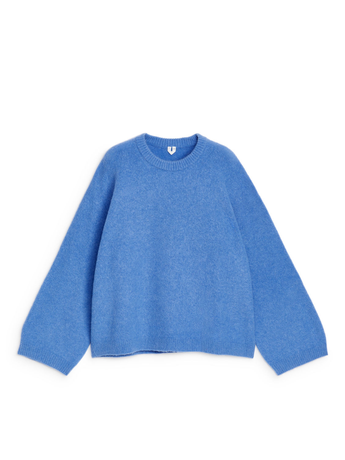 Alpaca-Wool Blend Jumper - Blue | ARKET (US&UK)