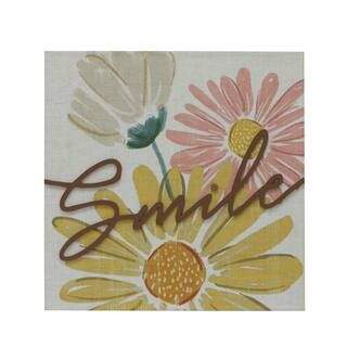 Smile Floral Wall Hanging by Ashland® | Michaels Stores