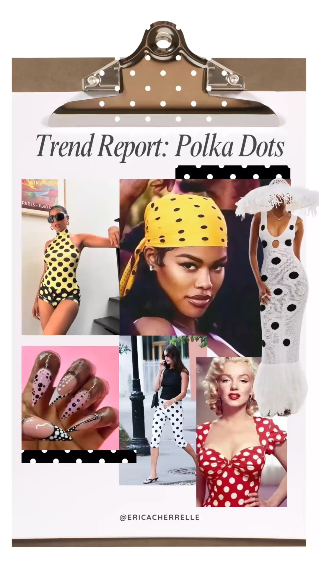2026 Trend Alert: The Polka Dot Revolution! ⚫️⚪️

Forget subtle—this year is all about bold, dotted, and circular shapes . Whether they’re neon-bright or wildly clashing, the rule is: the louder, the better.
Are you diving into the linear look or sitting this one out?

Comment SPOTTED 🔗 below to receive a DM with the link to this post on my LTK. 

#polkafots #fashionstylist #virtualstylist #outfitinspo #trendreport

#LTKvlog #LTKSeasonal #LTKootd
