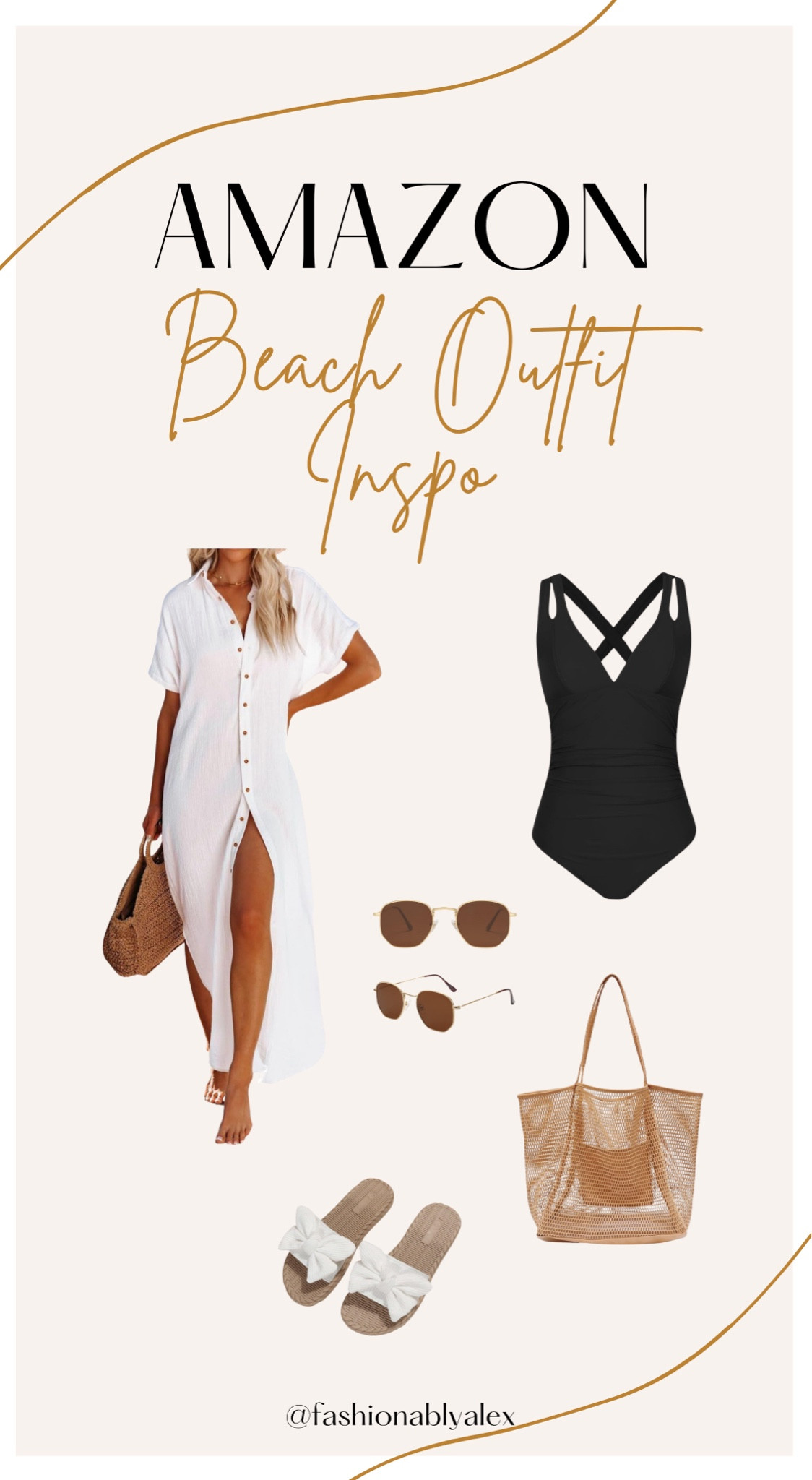 Beach Outfit Inspo from Amazon! Everything linked here is under $50! 

#LTKfindsunder50 #LTKstyletip #LTKmidsize