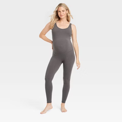 Seamless Long Unitard Maternity Jumpsuit - Isabel Maternity by Ingrid & Isabel™ | Target