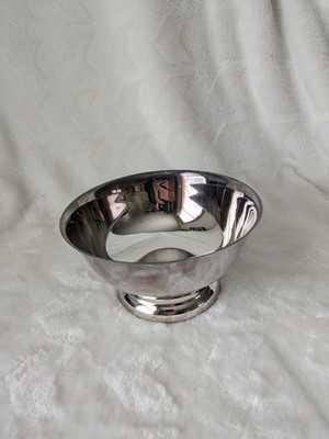 Vtg Sheridan Silver Plated Paul Revere Replica 6in Bowl & Information Pamphlet | eBay US