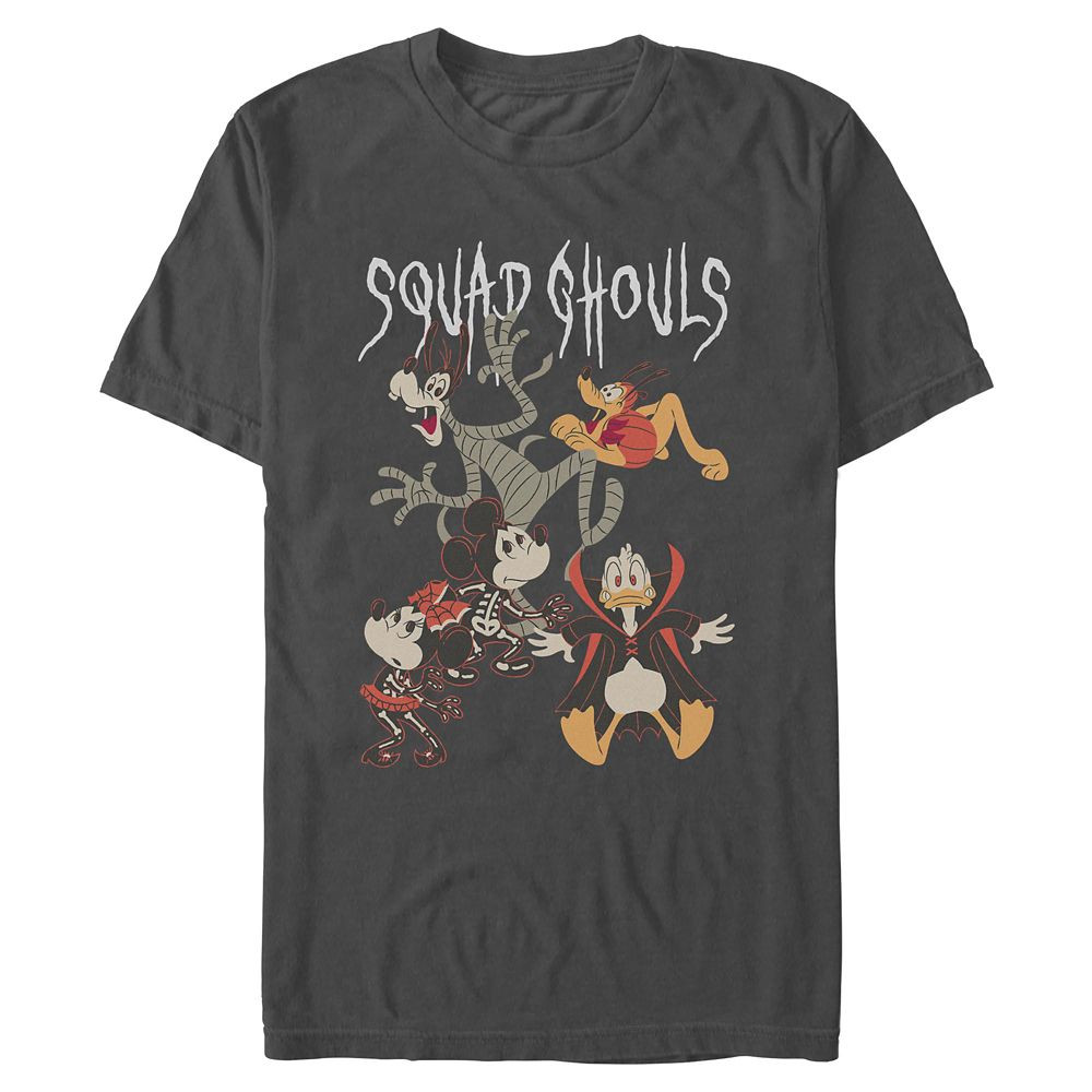 Mickey Mouse and Friends ''Squad Ghouls'' Halloween T-Shirt for Adults | Disney Store