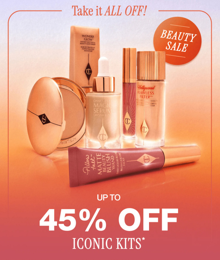 Charlotte Tilbury Summer Sale is here! 🩷

Save up to 45% off iconic kits and bestselling favorites

Use code CT-SOCMJG5JMRZ  

 #LTKgrwm #LTKSaleAlert #LTKBeauty