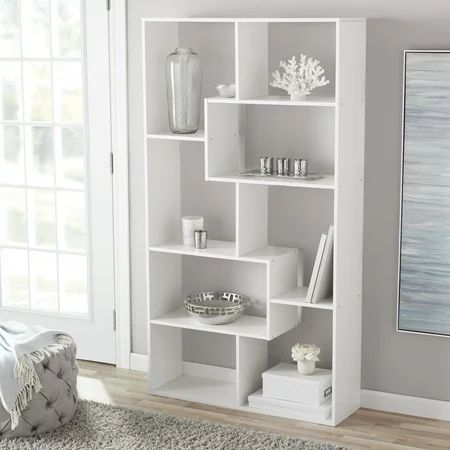 Mainstays 8-Cube Bookcase, White or Espresso | Walmart (US)