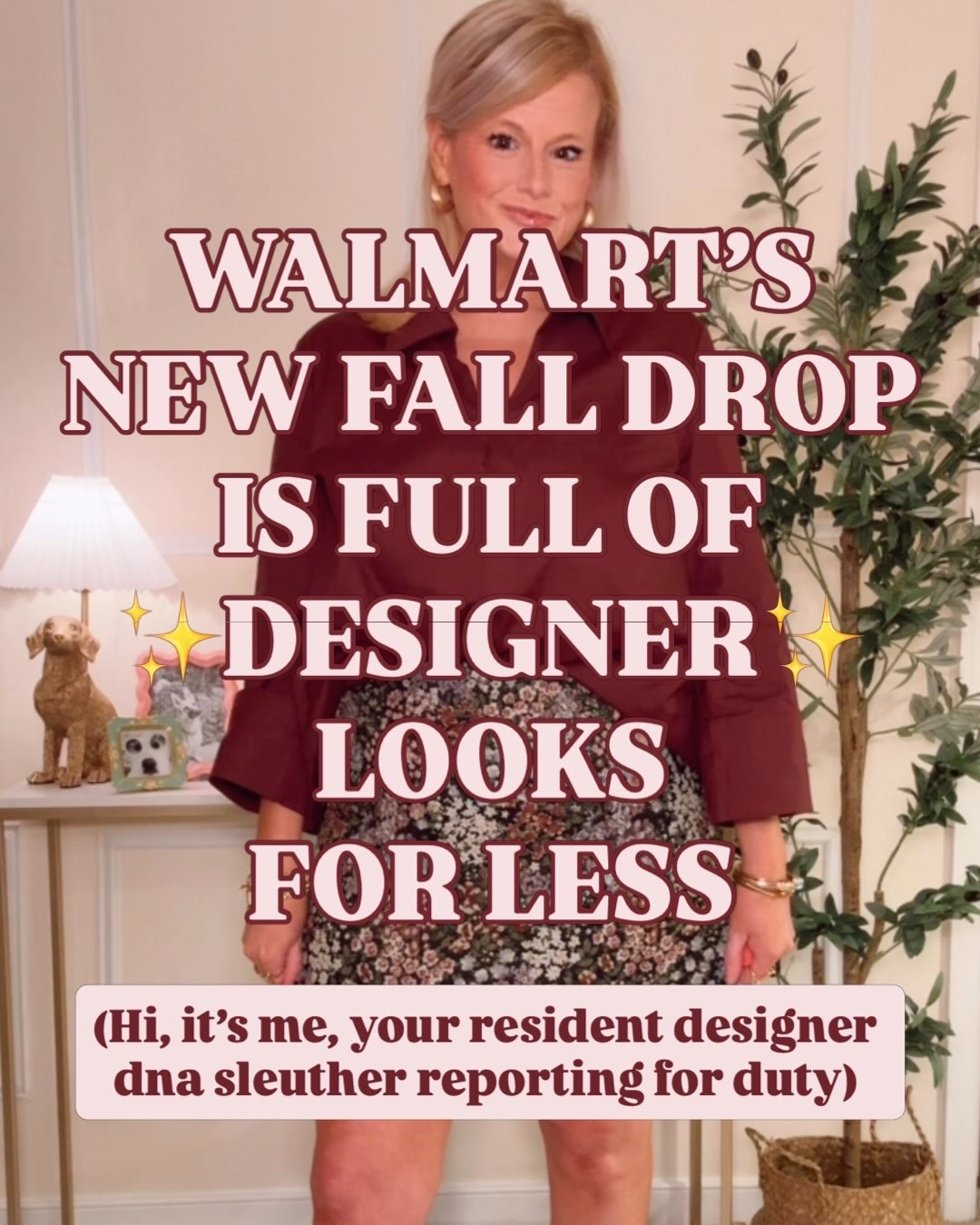 Walmart fall fashion | designer looks for less | Walmart new arrivals | Free Assembly fall

Walmart’s fall drop is full of designer references, and these price gaps sent me into a favorite rabbit hole.

I tagged nine Walmart finds with visual language from MSGM, Sandro, THE GREAT., Erdem, Ralph Lauren, La Ligne and Alice + Olivia for way less. The connections are specific: floral jacquard, embroidery, heritage mallards, bow shirting, stripes and jewel tones.

Think MSGM inspired floral jacket, Sandro look for less skirt, THE GREAT. inspired sweatshirt, Erdem feeling knit, Ralph Lauren duck pants, La Ligne style striped sweater and Alice + Olivia inspired jacket. Each borrows designer codes while keeping its own construction and Walmart price.

Wear the lighter pieces with flats and white denim now, then build teacher outfits, business casual workwear, office outfits and football weekend outfits as sweaters and jackets enter rotation.

This is where affordable fall fashion gets interesting: color, texture and personality that make familiar jeans and trousers feel like complete outfits.

Walmart fall finds, Walmart fashion finds, designer look for less, fall outfits women, preppy fall outfits, colorful fall outfits, transitional fall outfits, Walmart sweaters, Walmart skirts, Walmart jackets, Free Assembly new arrivals, MSGM look for less, Sandro look for less, THE GREAT sweatshirt look for less, Ralph Lauren inspired pants, La Ligne inspired sweater, Alice and Olivia inspired jacket, floral jacquard jacket, embroidered sweatshirt, teacher outfits, work outfits women

#LTKFindsUnder50 #PreppyStyle #LookForLess #WalmartFinds #WalmartStyle #FreeAssembly

#LTKSeasonal #LTKWorkwear #LTKootd