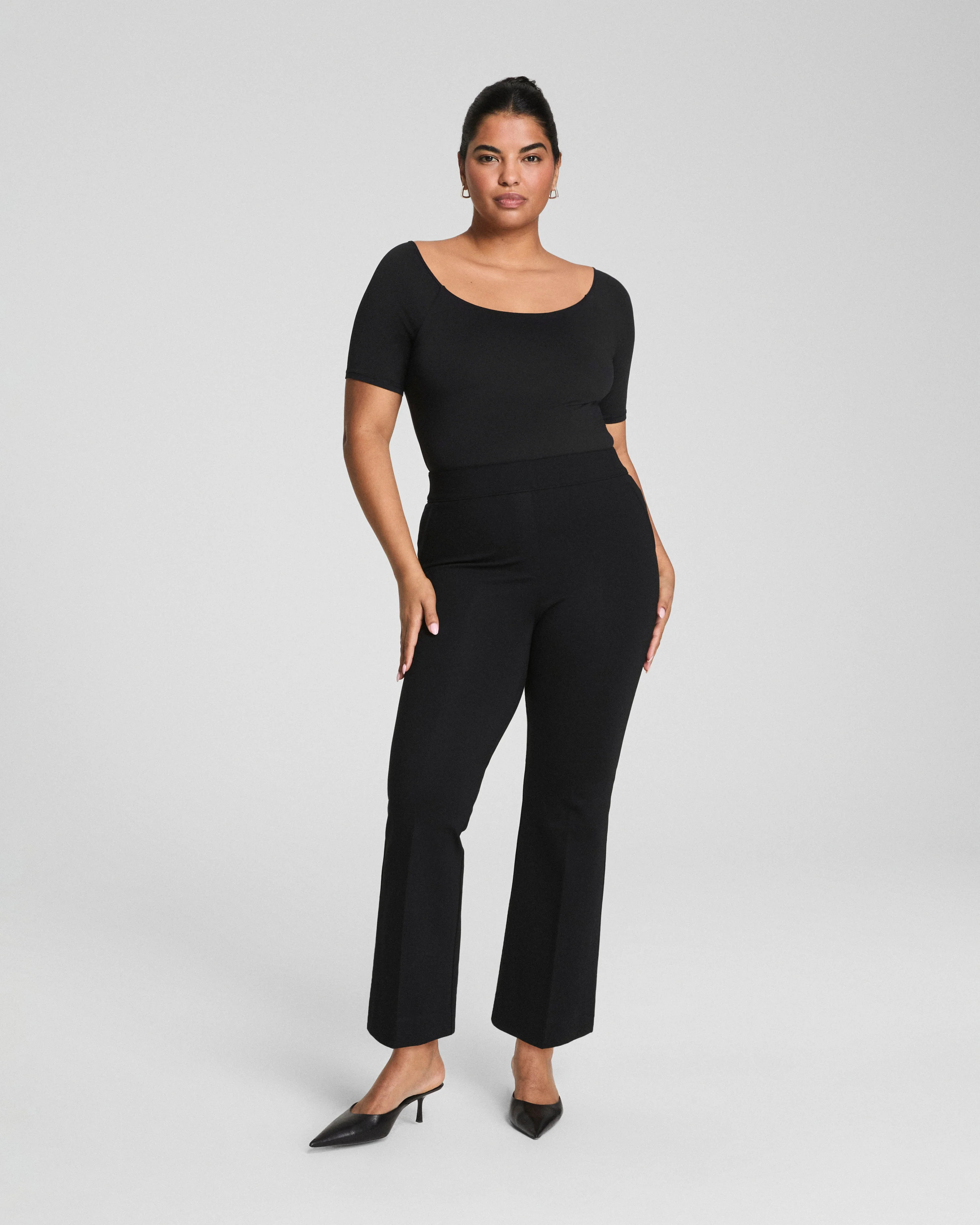 Kick Flare Ponte Pants with Compression | SPANX | Spanx