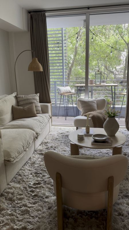neutral, organic modern living room views 🤎

Rug, olive tree and planter, cabinet, sideboard, buffet table, console table, coffee table, accent chair, swivel chair, boho art, fiber art, end table, throw pillow, throw blanket, neutral decor,  neutral home, living room decor, organic modern living room, reclining sofa, white sofa

#LTKHome #LTKVideo