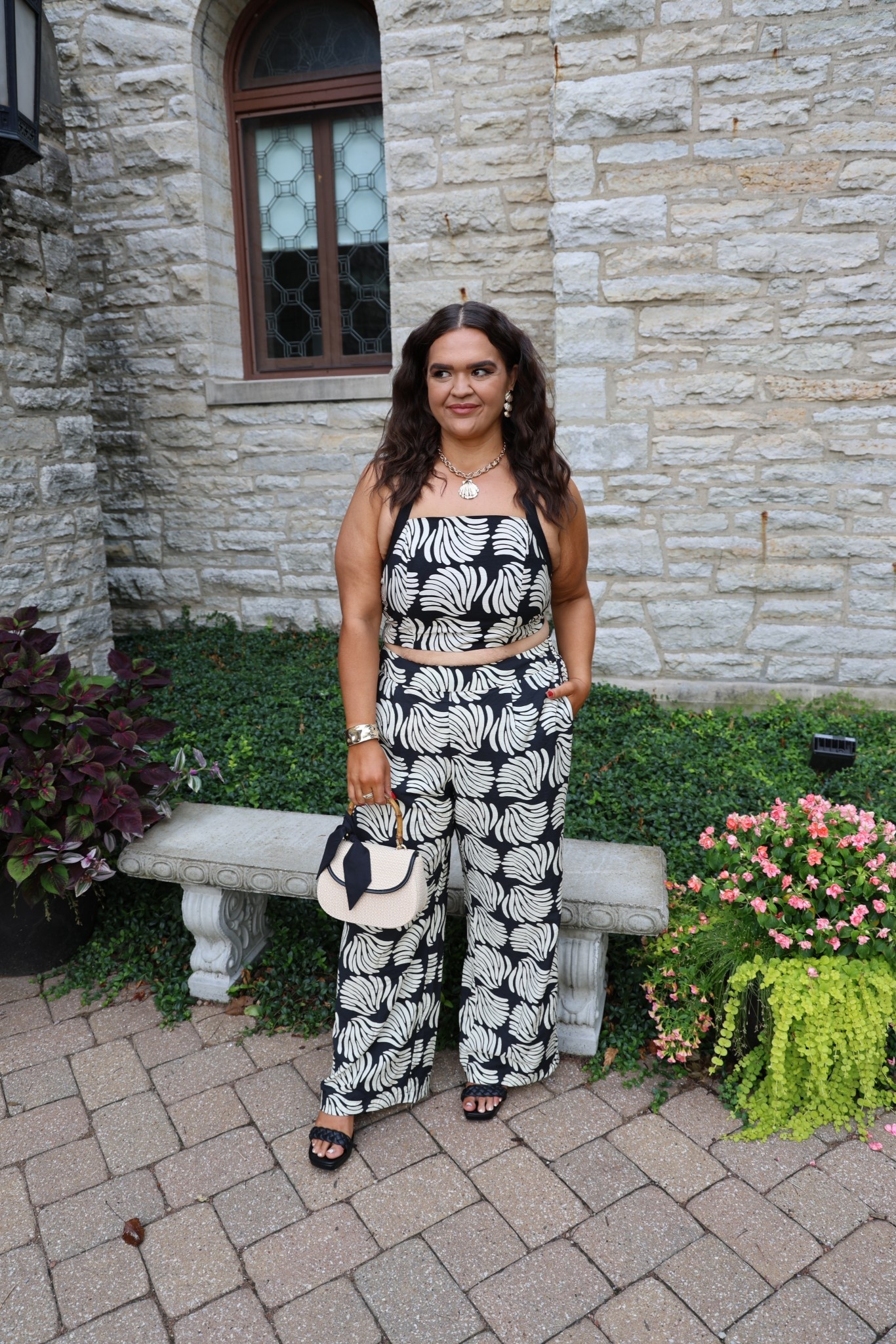 Summer vacation is calling my name in this coastal chic look! Everything including all the jewelry is from Target!! 