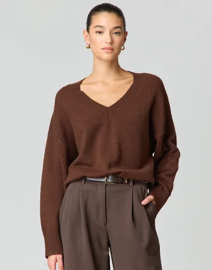 Cosy V Neck Knit Jumper | Glassons (Australia)